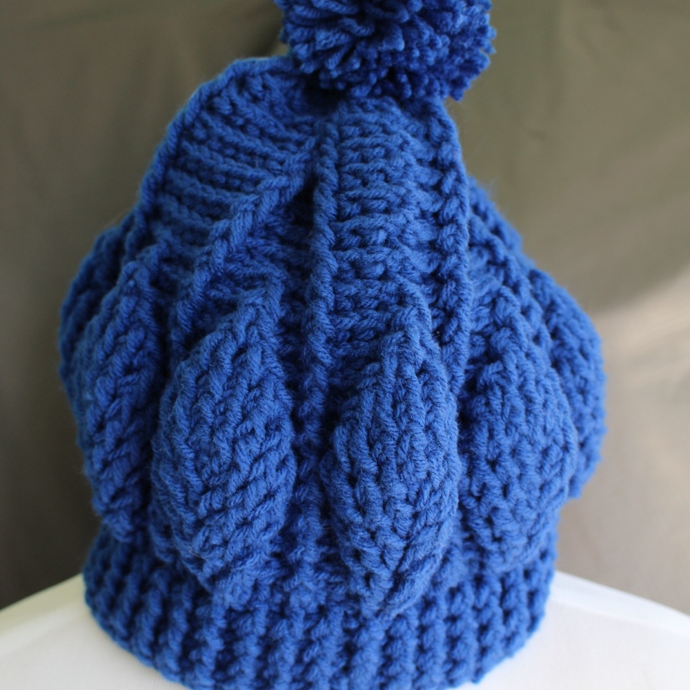Oversized Knit Hat